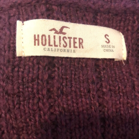 Hollister burgundy sweater dress - Picture 5 of 5